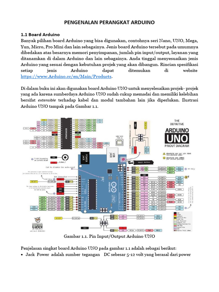 Bahan Bacaan Arduino Dan Elektronika Dasar | PDF