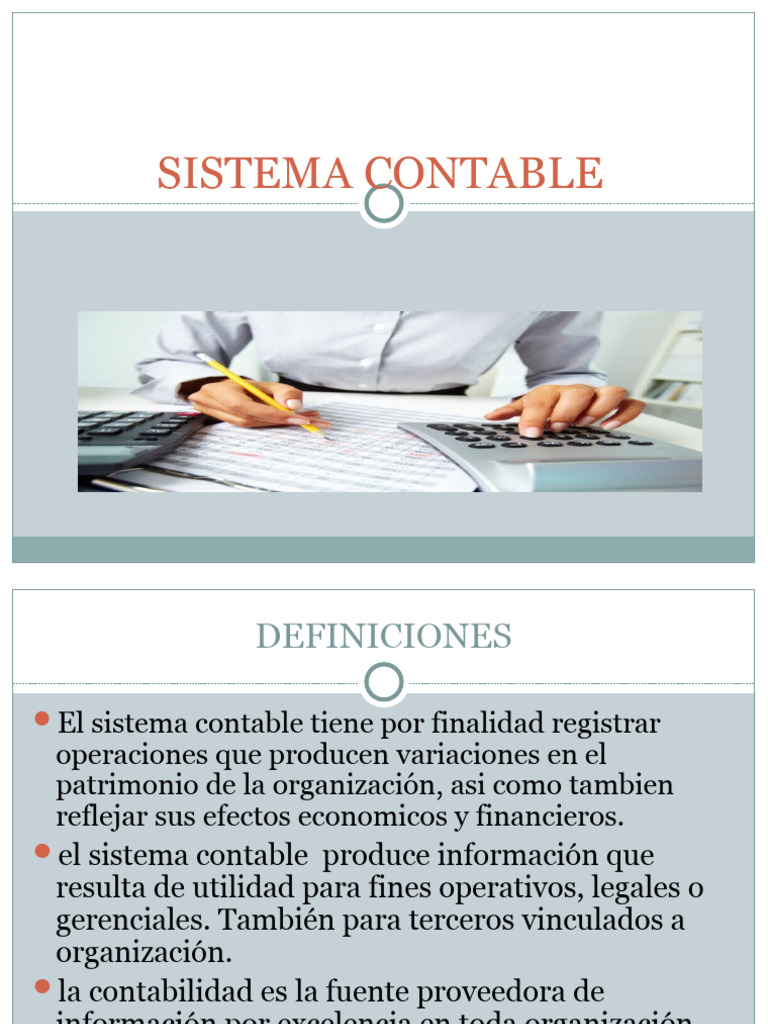 Estructura y Control del Sistema Contable | PDF | Contabilidad | Paradigma