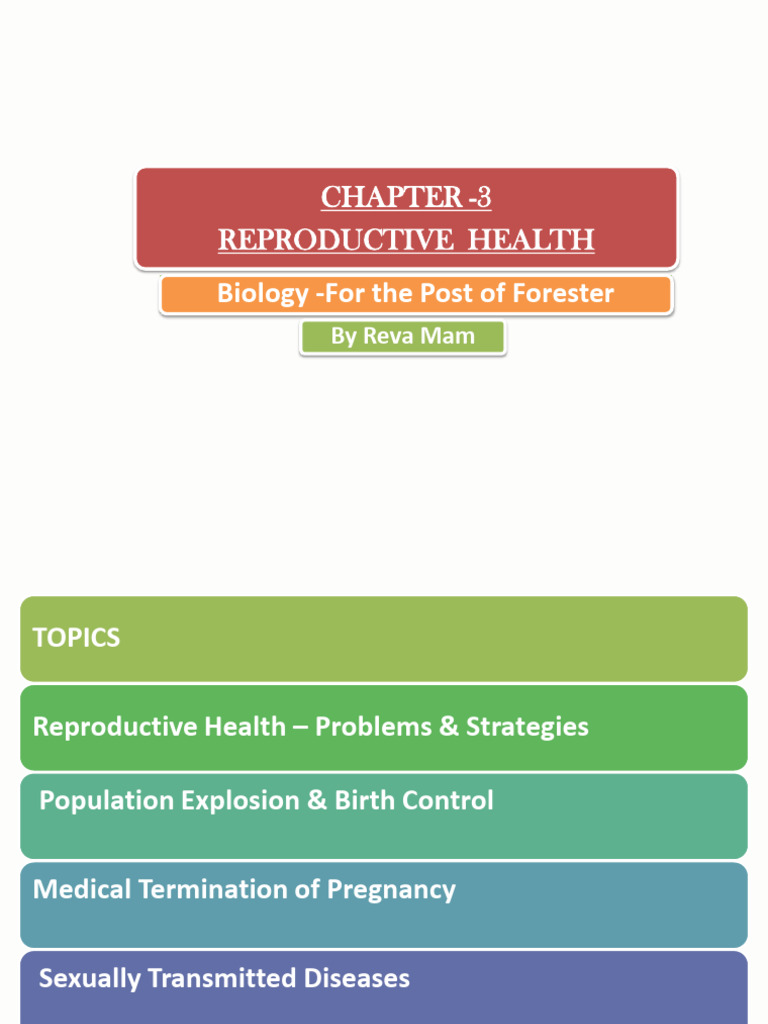 Reproductive Health: Issues and Solutions | PDF | Birth Control ...