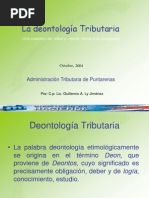 Deontología Tributaria