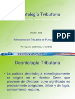 Deontología Tributaria