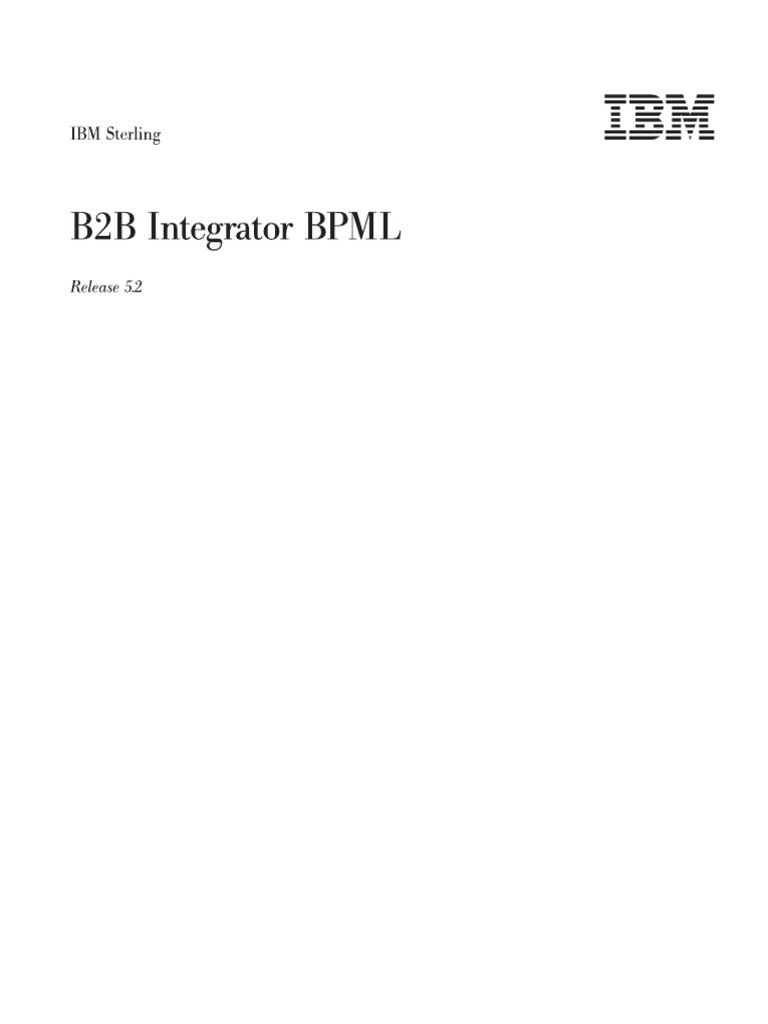 IBM BPML Documentation | PDF