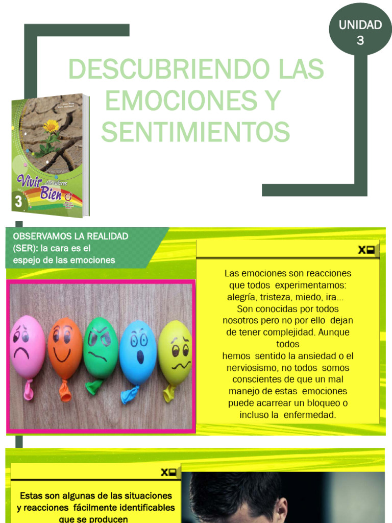 Emociones y su impacto en el ser humano | PDF | Las emociones ...