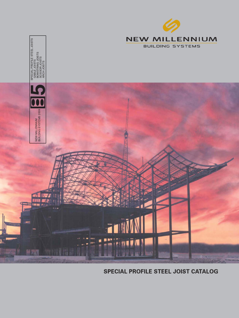Special Profile Steel Joist Catalog | PDF | Truss | Force
