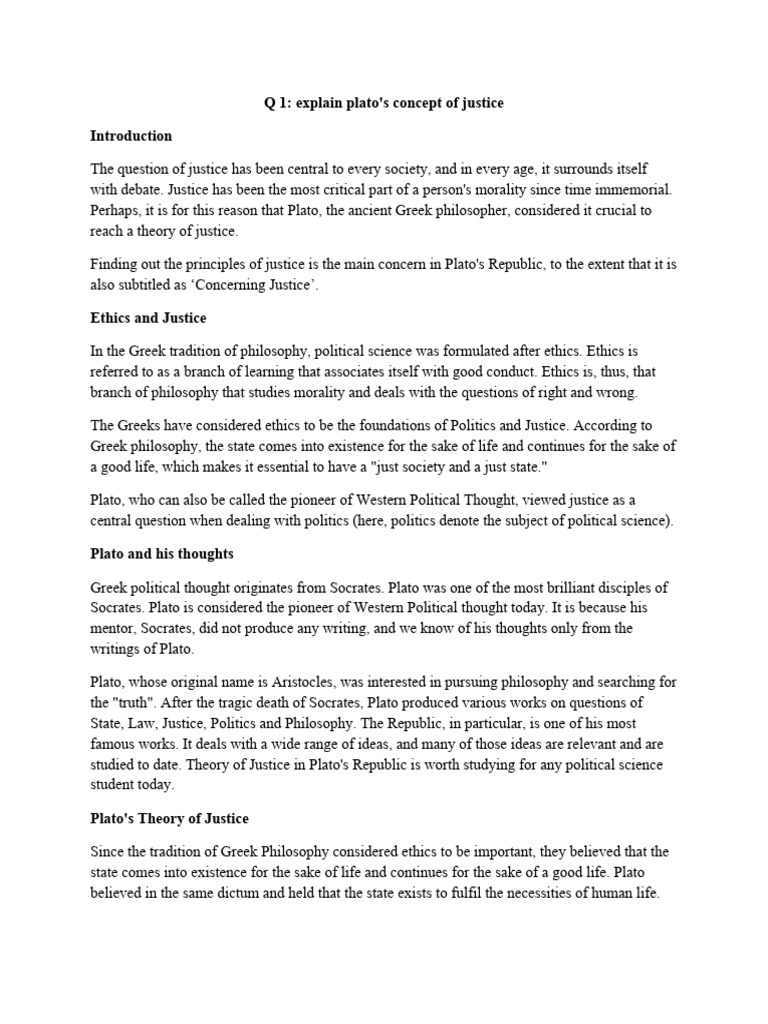 Q 1 plato concept of justice 2015 pdf justice crime violence