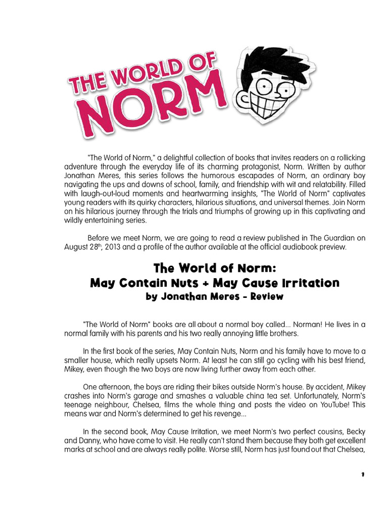 The World of Norm Book Review | PDF