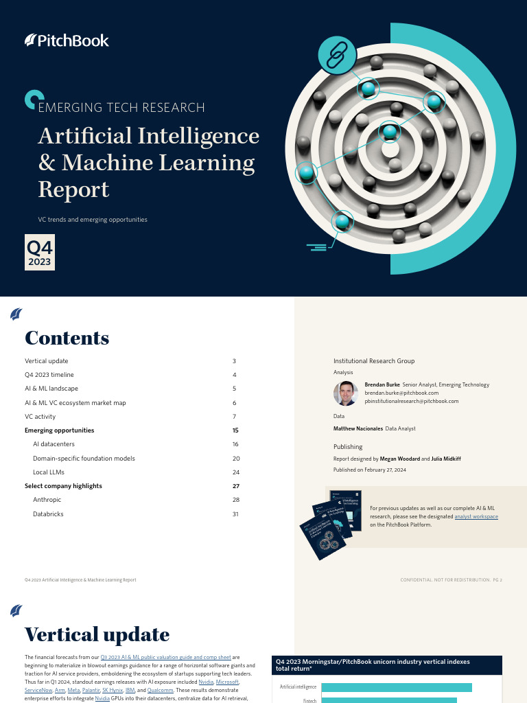 Q4 2023 Artificial Intelligence Machine Learning Report 15641 | PDF ...