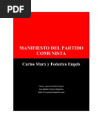 Karl Marx & Friedrich Engels - Manifiesto Del Partido Comunista