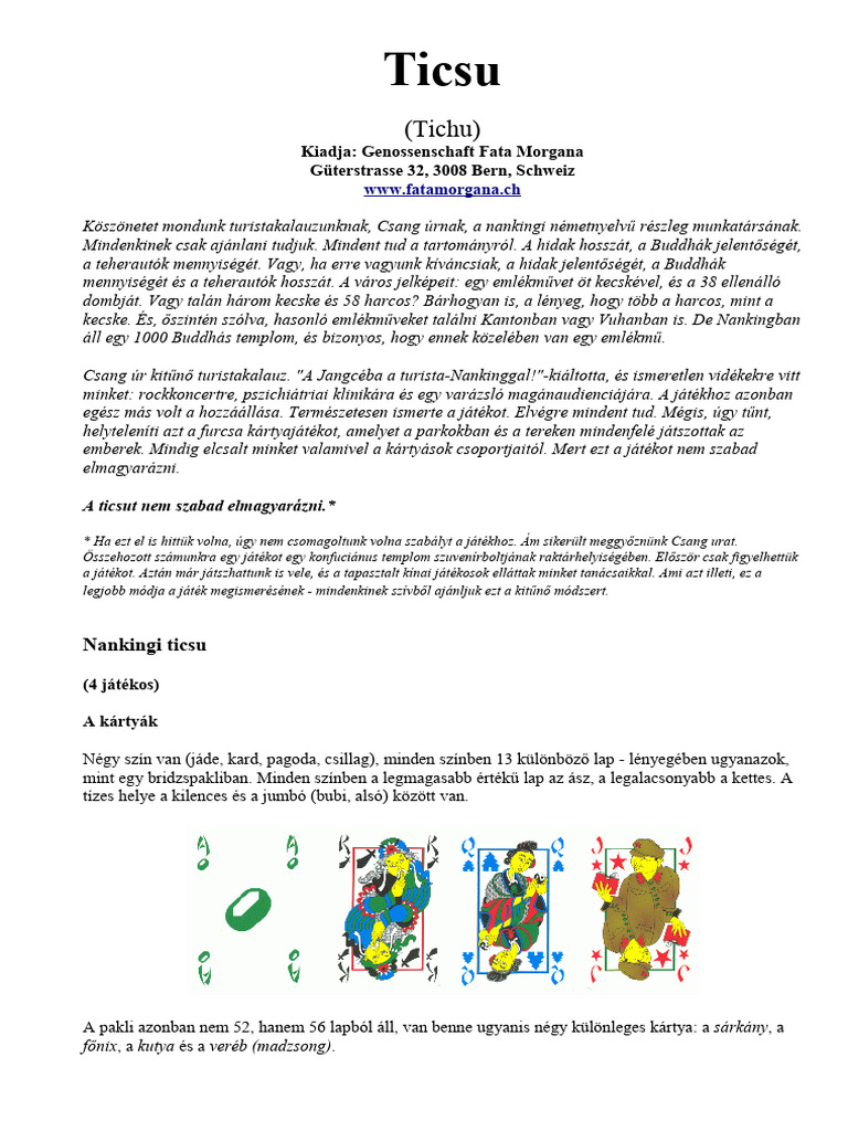Tichu Pdf