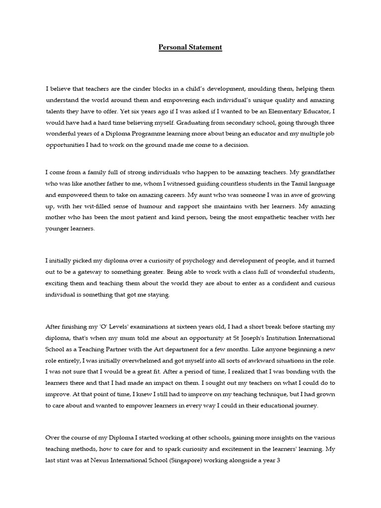 Journey to Becoming an Educator | PDF | Learning | Teachers