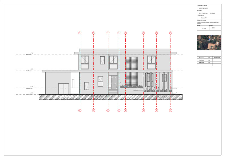Christopherson Exe East Elevation Rev 1 240608 | PDF