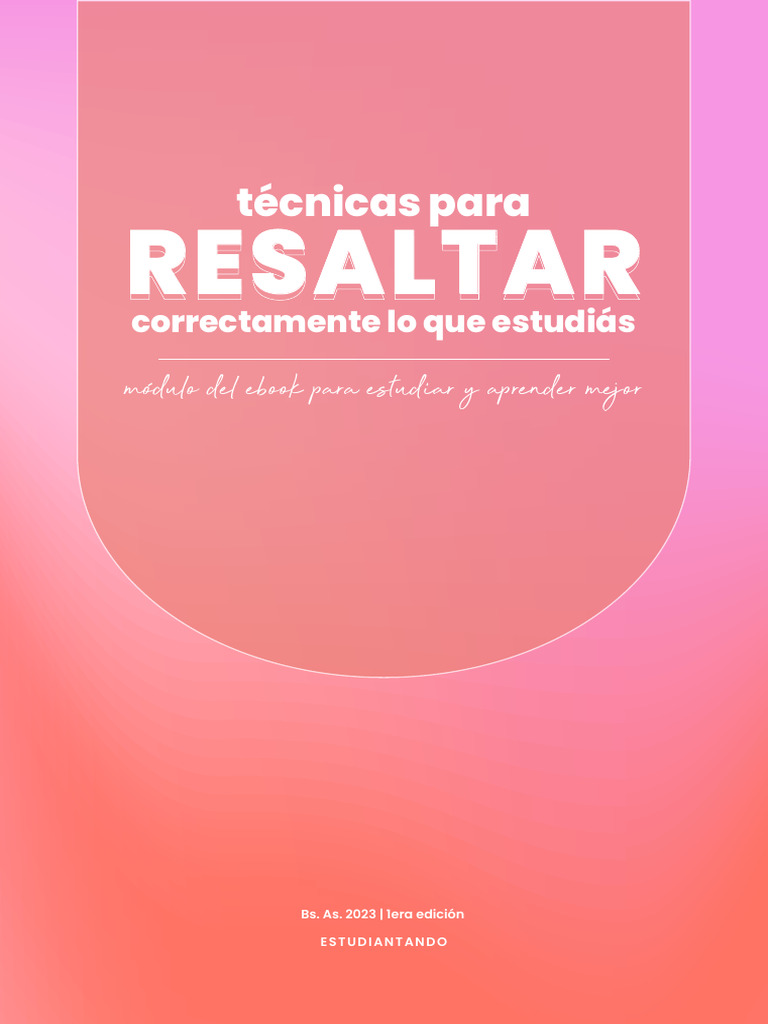 Técnicas Efectivas para Resaltar Textos | PDF | Información | Science