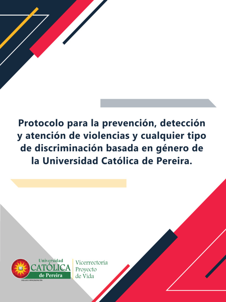 Protocolo para La Prevencion Deteccion y Atencion de Violencias de ...