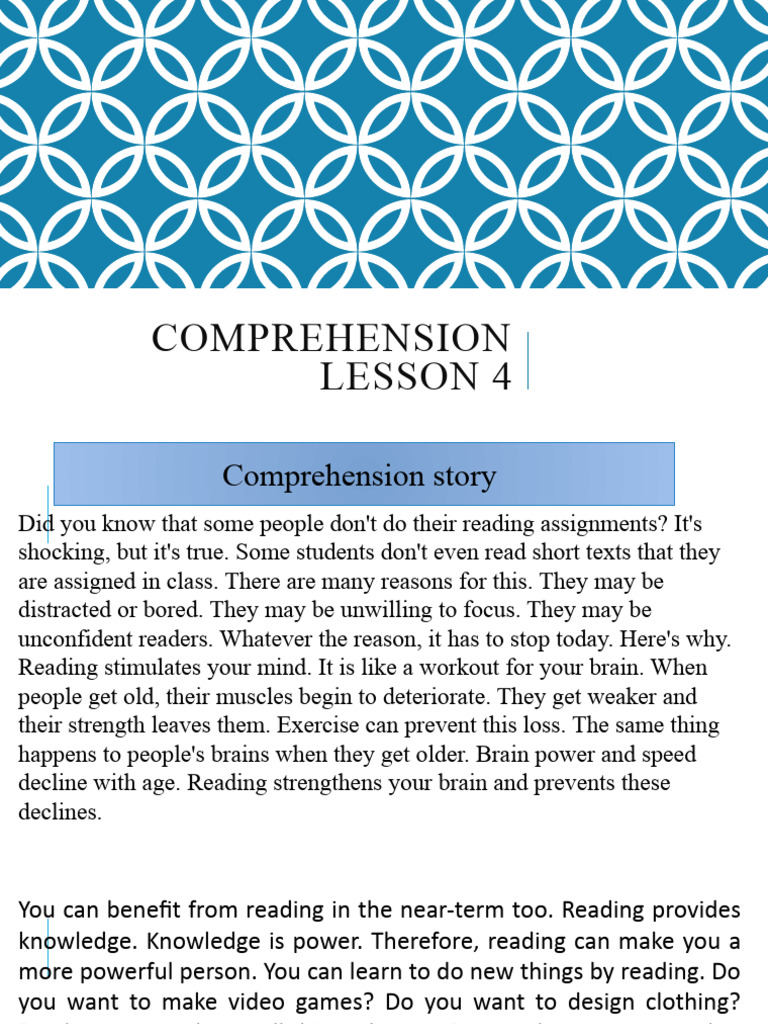 Benefits of Reading for Students | PDF | Reading Comprehension | Vocabulary