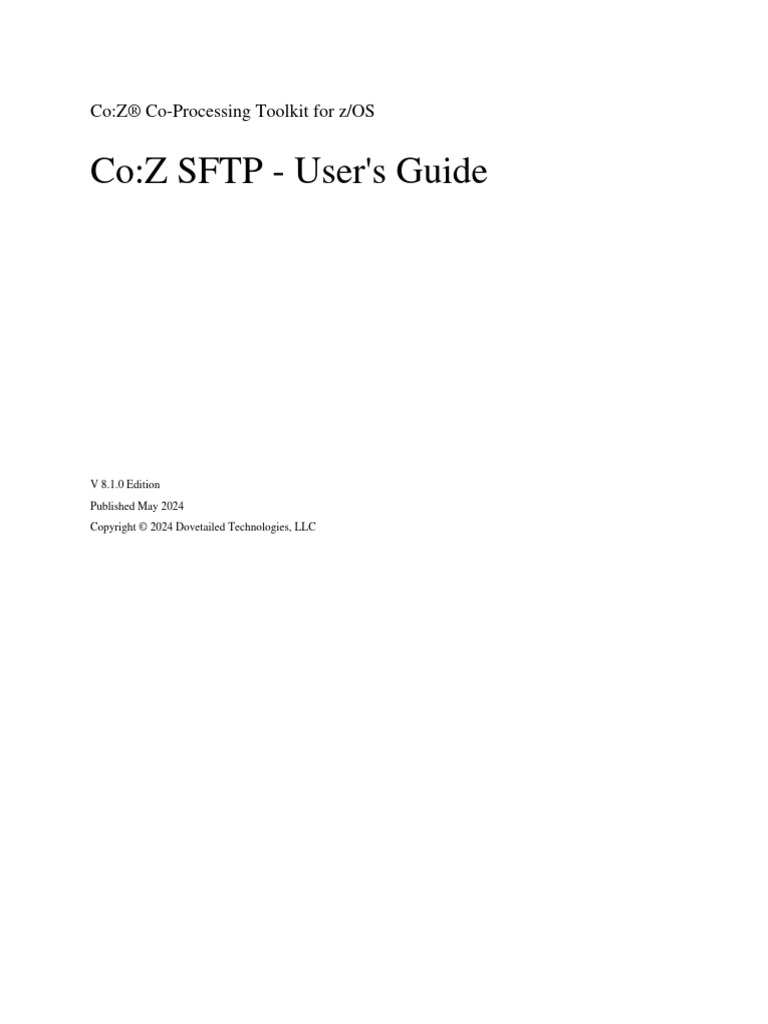 Sftp pdf secure shell command line interface