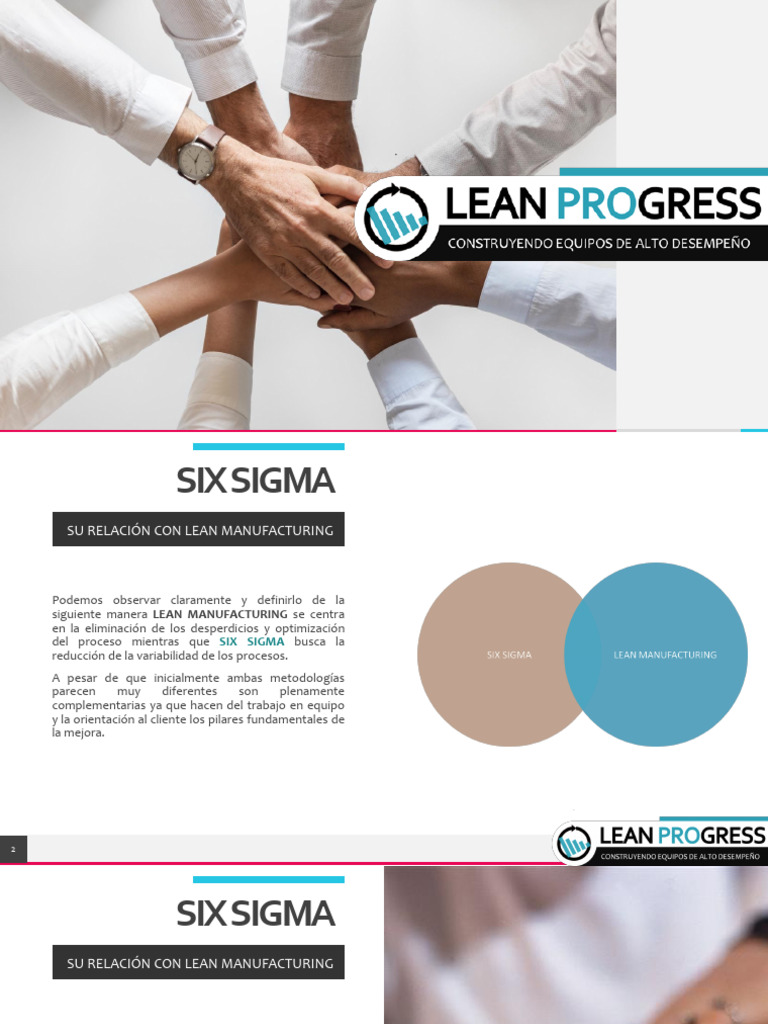 Relación entre Lean y Six Sigma | PDF | Six Sigma | Lean Manufacturing