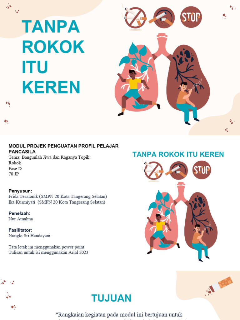 Modul Anti Rokok untuk Pelajar | PDF