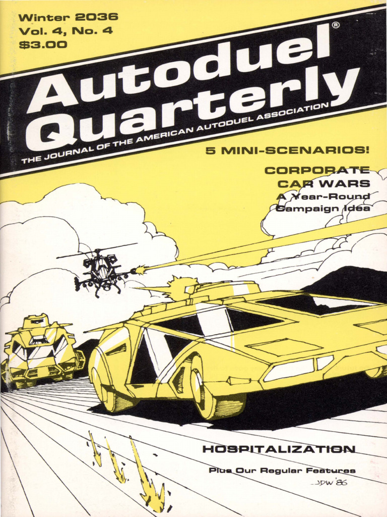 Autoduel Quarterly 4 4 | PDF | Mail