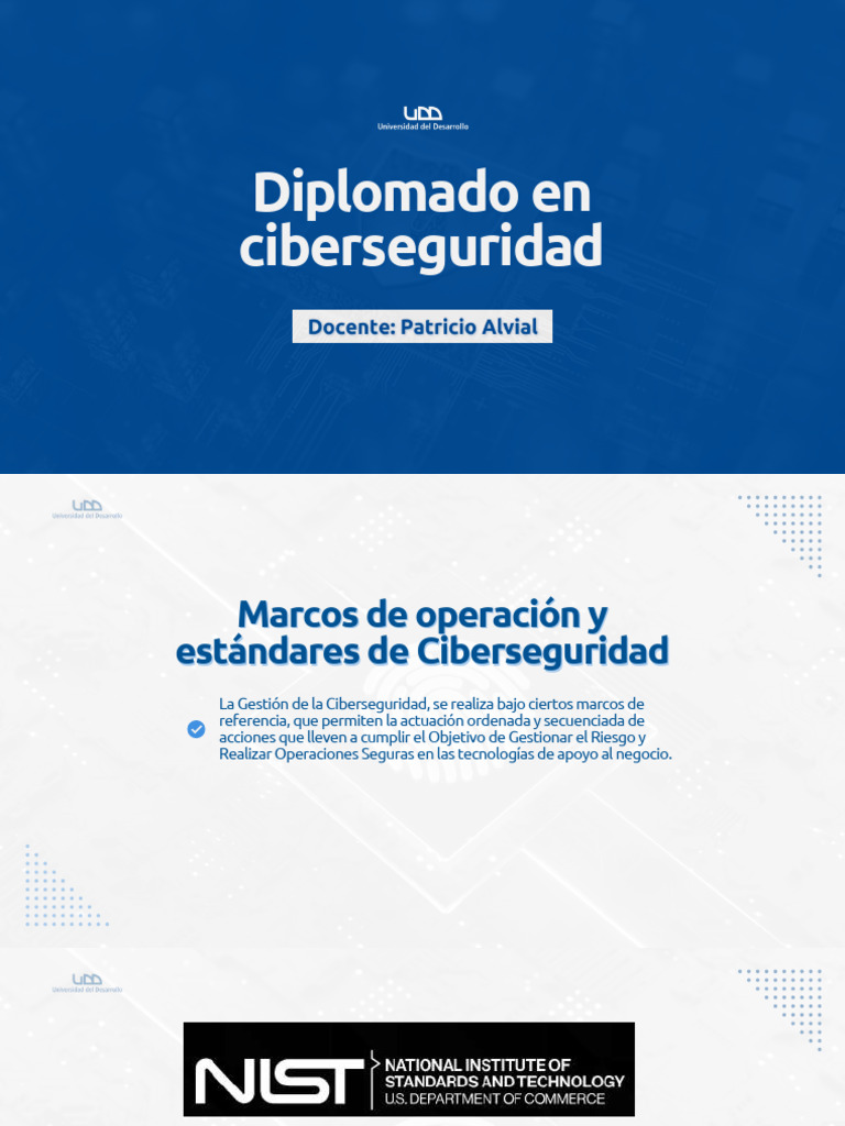 Diplomado en Ciberseguridad NIST CSF | PDF | La seguridad informática ...