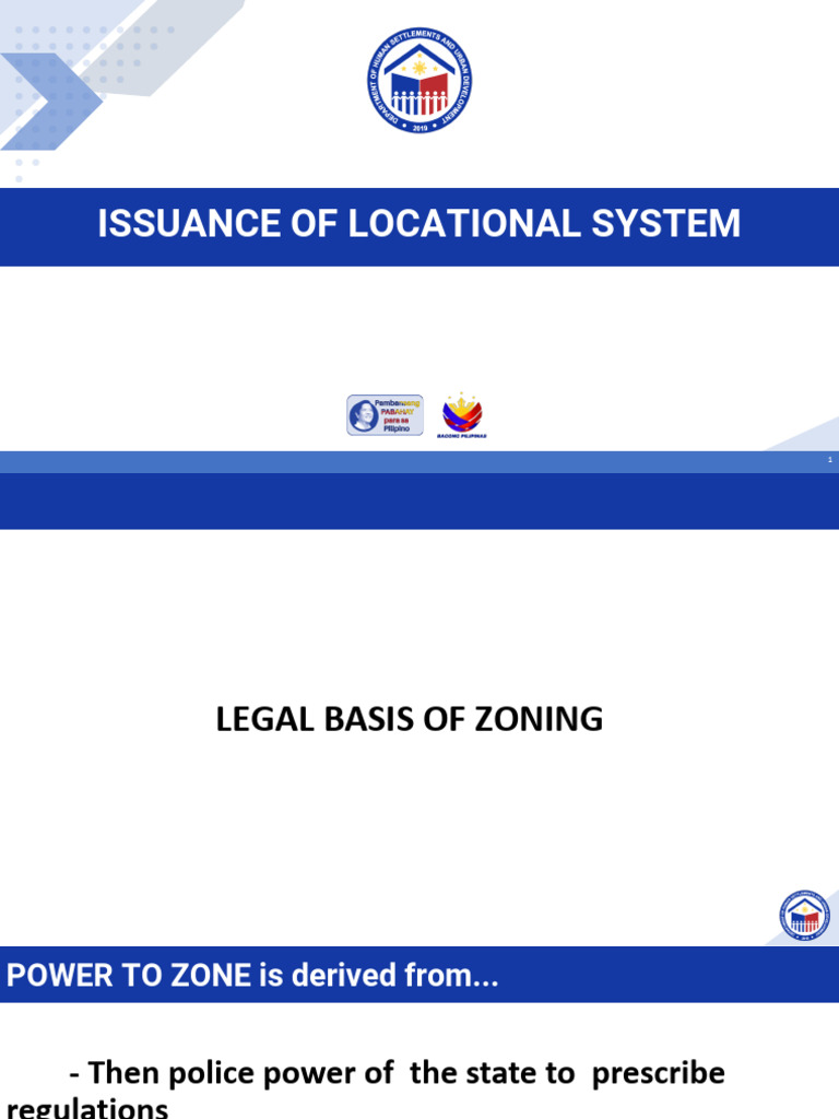 Topic 3 - Locational Clearance System (2024) Rev | PDF | Zoning