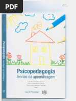 Psicopedagogia - Teorias Da Aprendizagem - CAP 4 - Denise Gouveia
