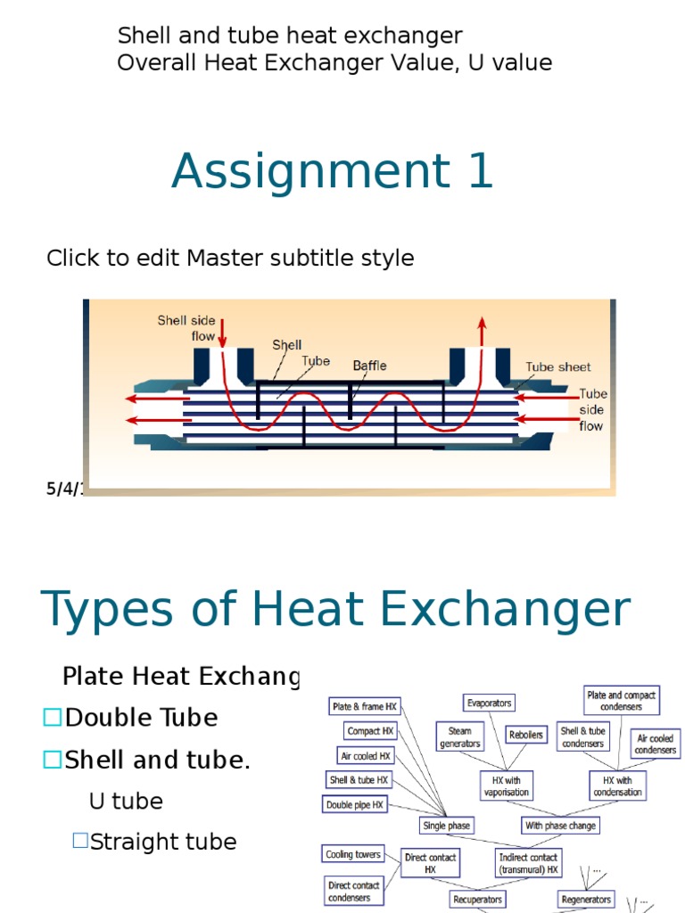Shell and Tube Heat Exchanger Analysis | PDF | Heat Transfer | Heat ...