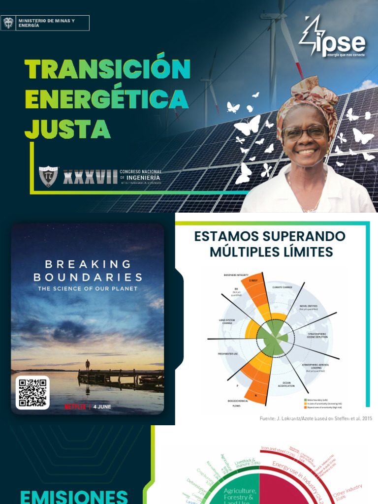 Transición Energética Justa en Colombia | PDF | Energía renovable ...