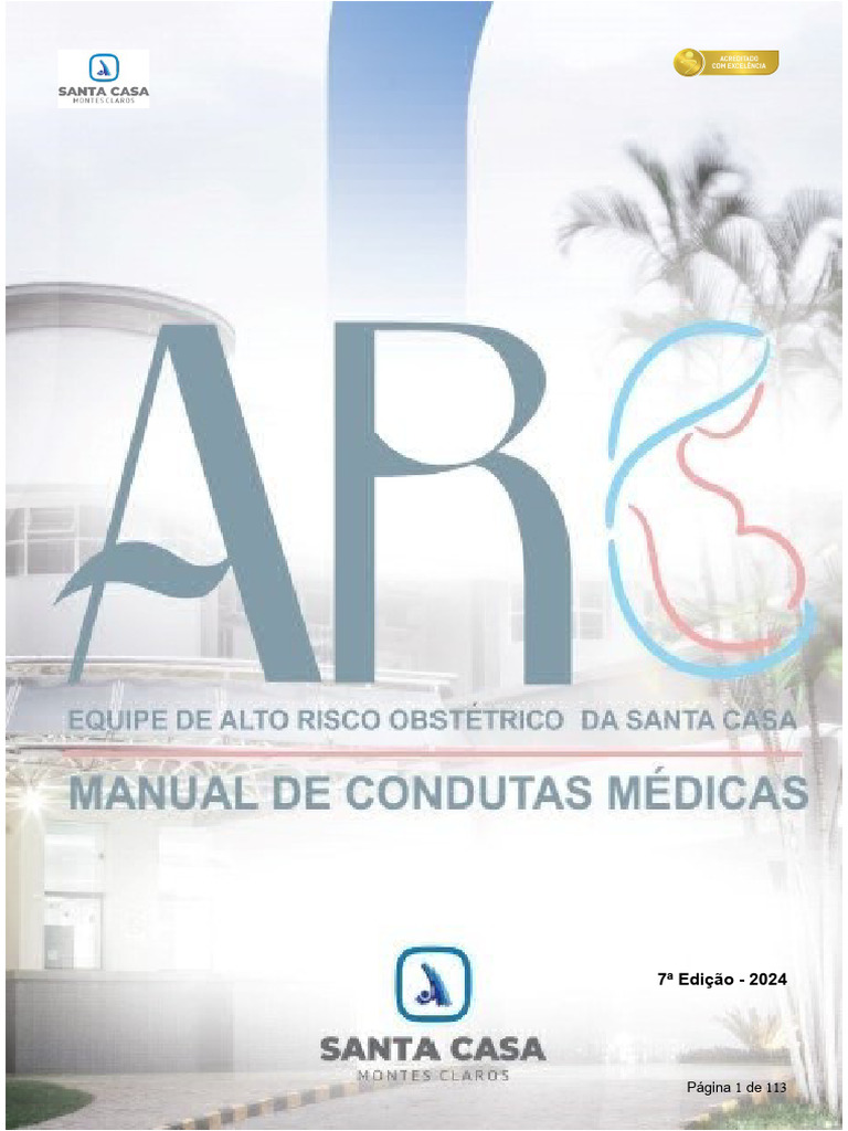 Manual de Condutas Obstétricas 2024 | PDF | Gravidez | Anemia