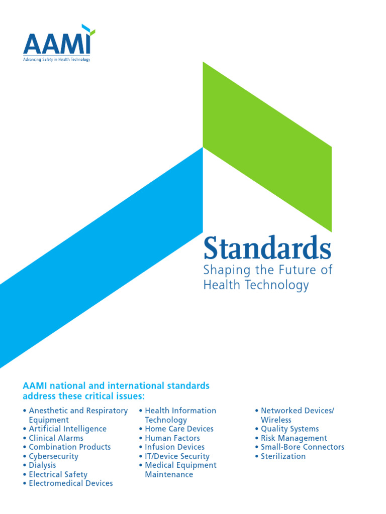 AAMI Standards Development Participation | PDF | Medical Device ...