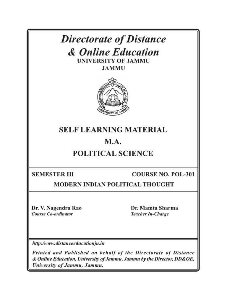 Poltical Science Sem Pdf South Asia Colonialism