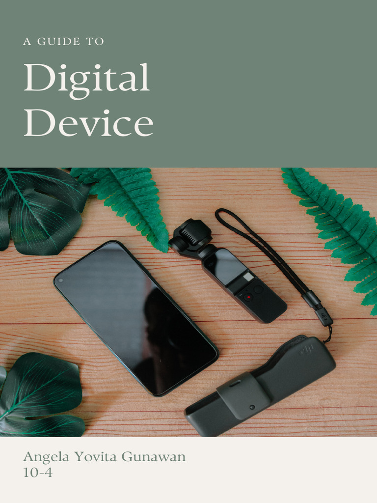 A Guide To Digital Device | PDF | Digital Electronics | Computer Data ...