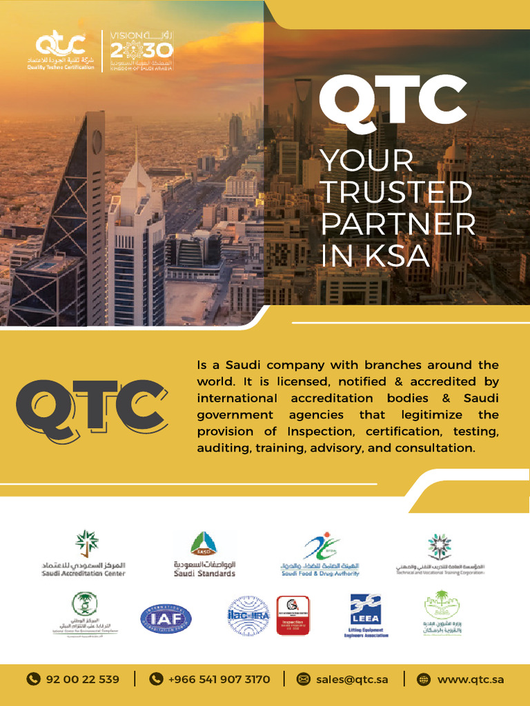 QTC Services | PDF | Saudi Arabia | Natural Environment