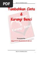 Download Tambahkan Cinta Dan Kurangi Benci by Yunianto SN7551753 doc pdf