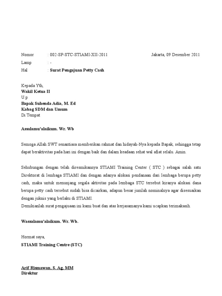 Surat Pengajuan Petty Cash Format PDF Bukti Pemotongan PPh yang di print dari format eSPT ataupun format eBupot untuk Wajib Pajak PKP wajib menyerahkan format eBupot per masa Agustus.