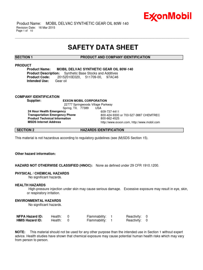 Ck 4 Oil Specification