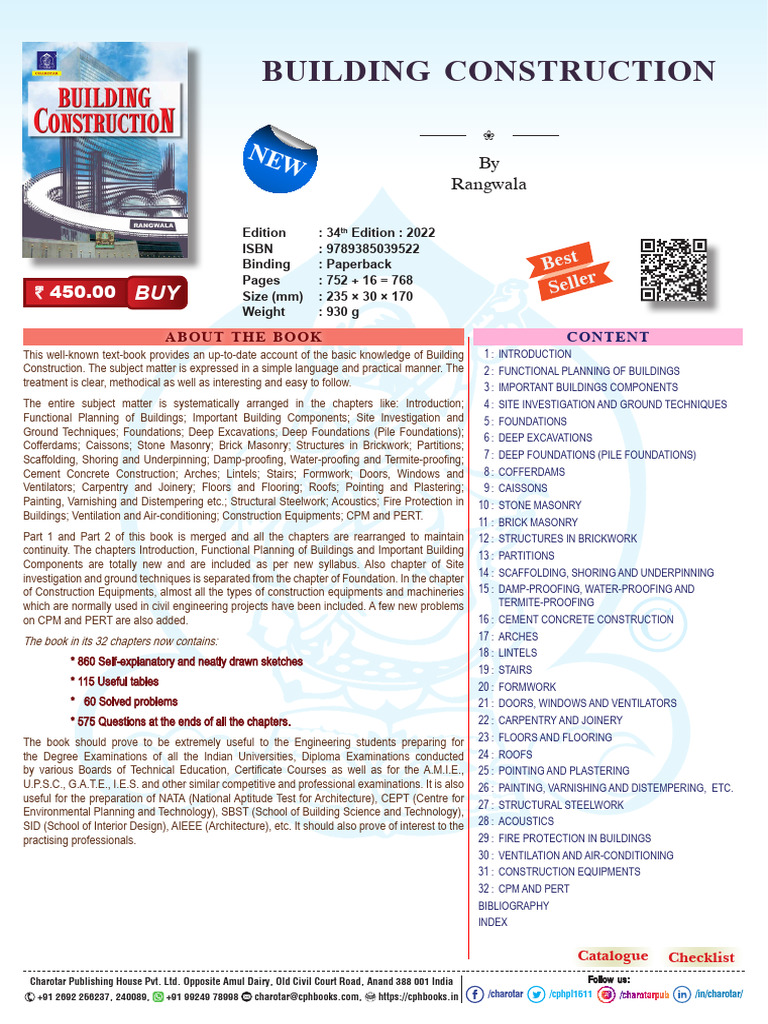 Building Construction Fundamentals | PDF | Deep Foundation | Concrete
