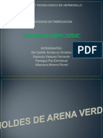 1 - Moldes de Arena Verde