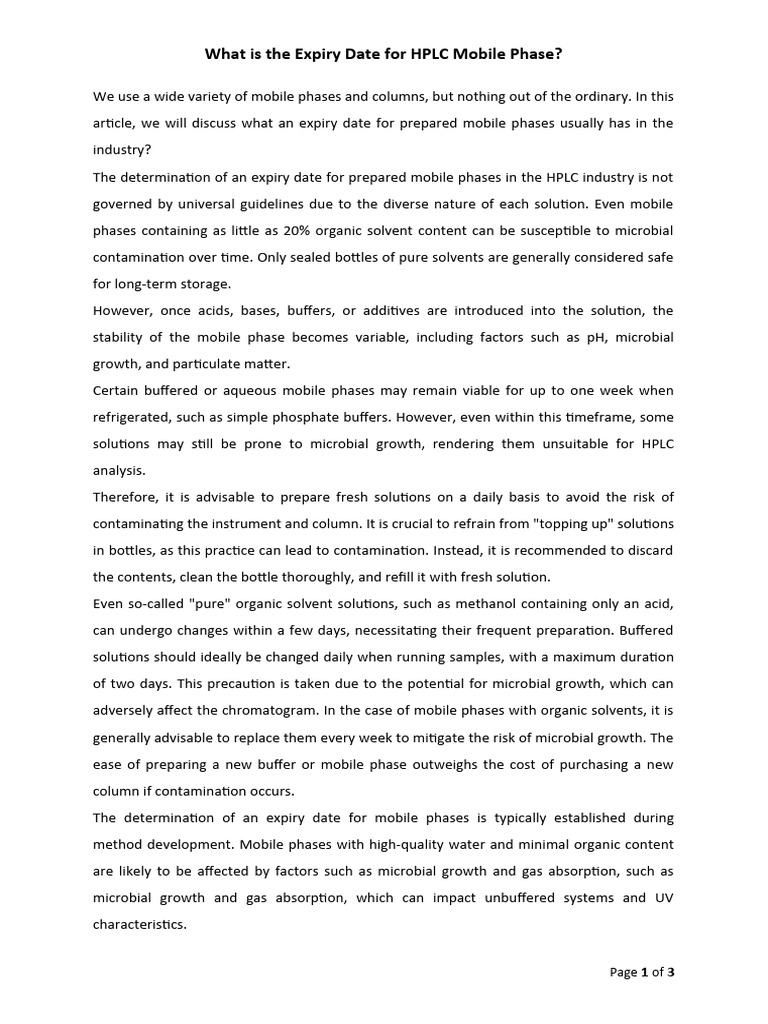 what-is-the-expiry-date-for-hplc-mobile-phase-pdf-high-performance