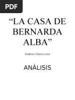 BERNARDA ALBA (Analisis Elenco)