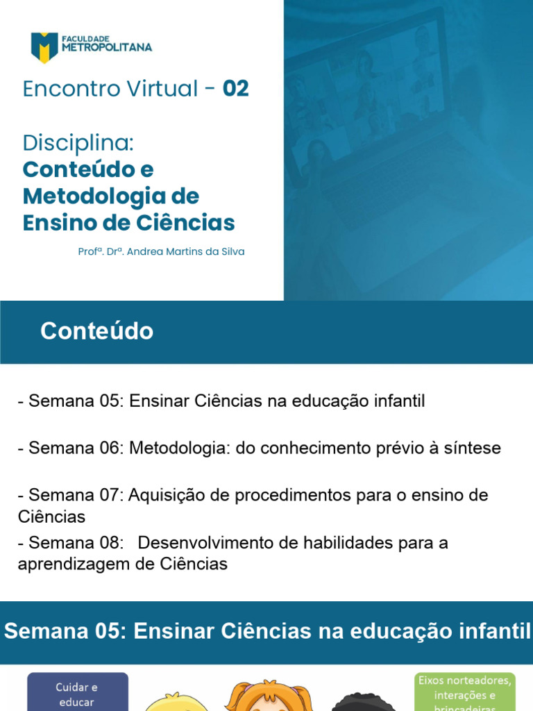 Metodologia do Ensino de Ciências | PDF | Pré-escola | Science