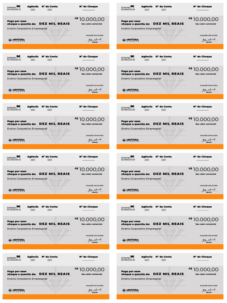 Cheques | PDF | Cheque (banco)