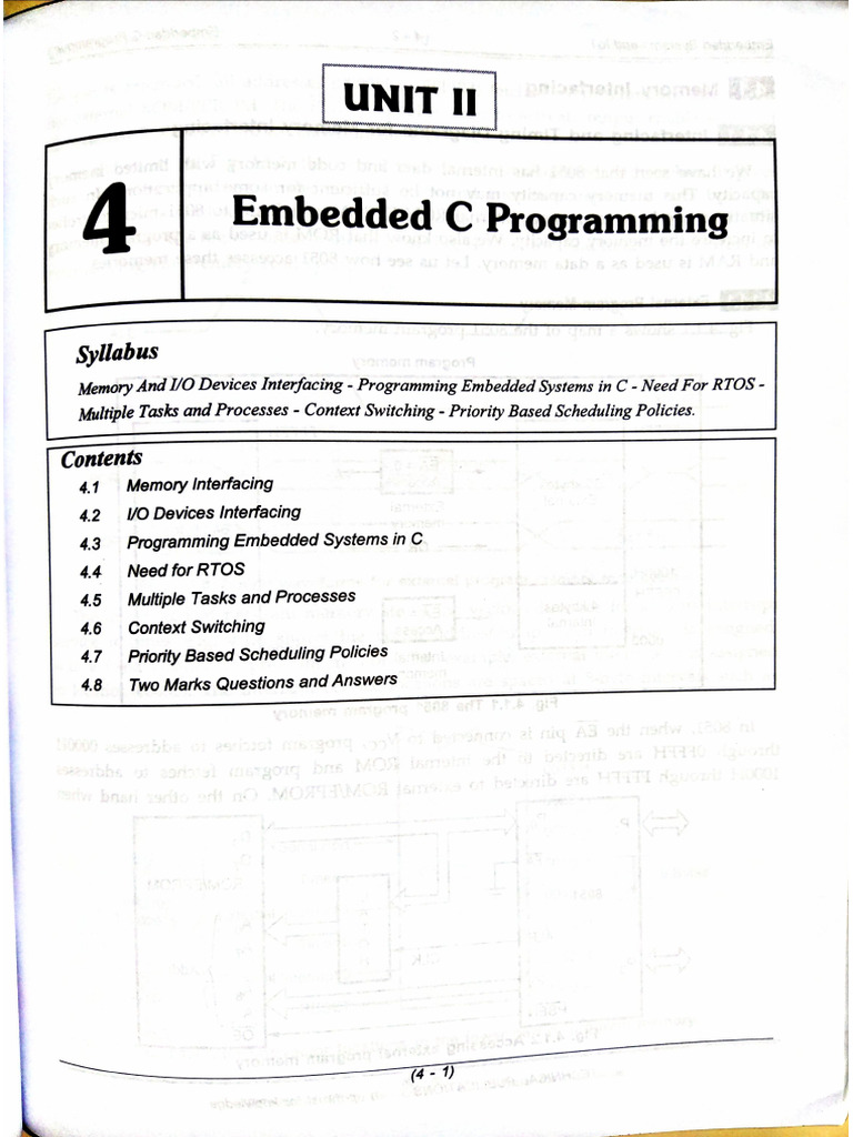 Es & IoT UNIT-2 | PDF
