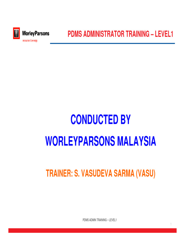 PDMS Admin Training Level 1 Overview | PDF | 3 D Computer Graphics ...