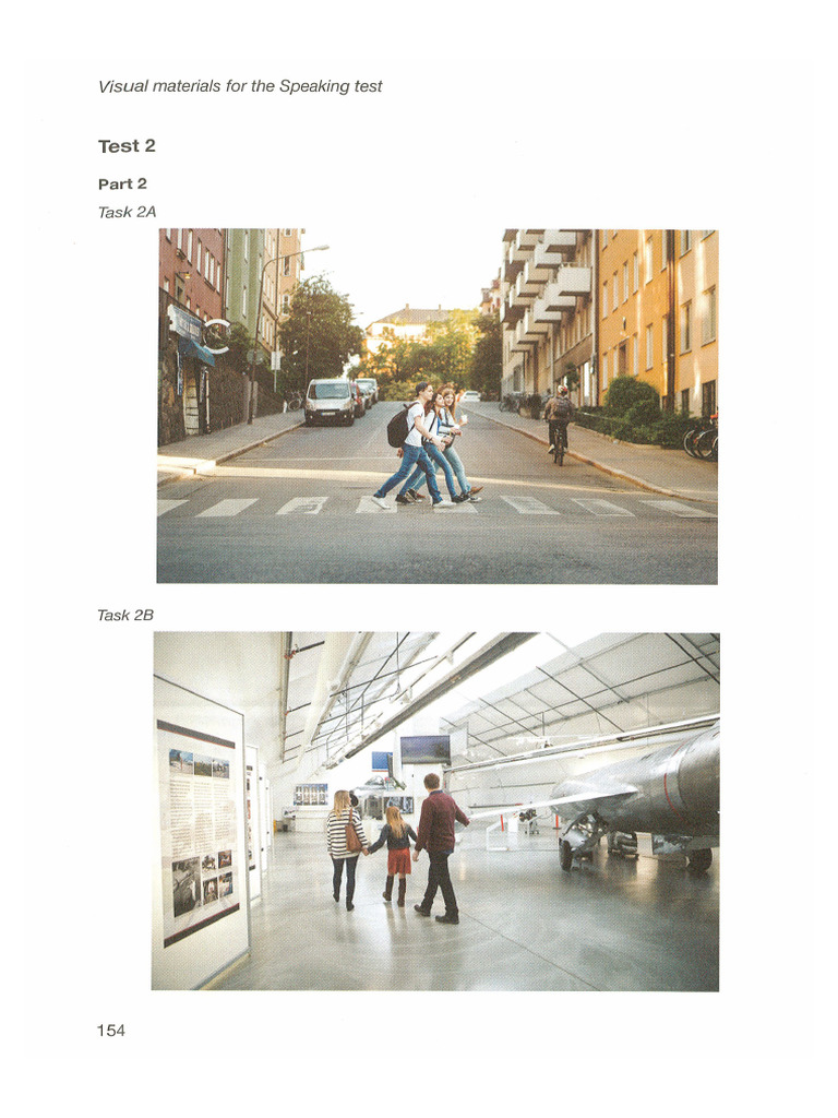Test 2 - Speaking of B1 Preliminary | PDF