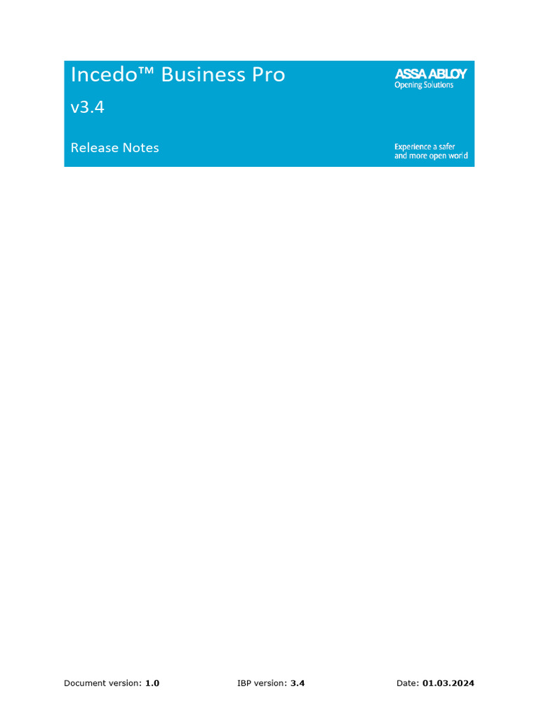 Aa incedo business pro 3 4 release notes en pdf computer