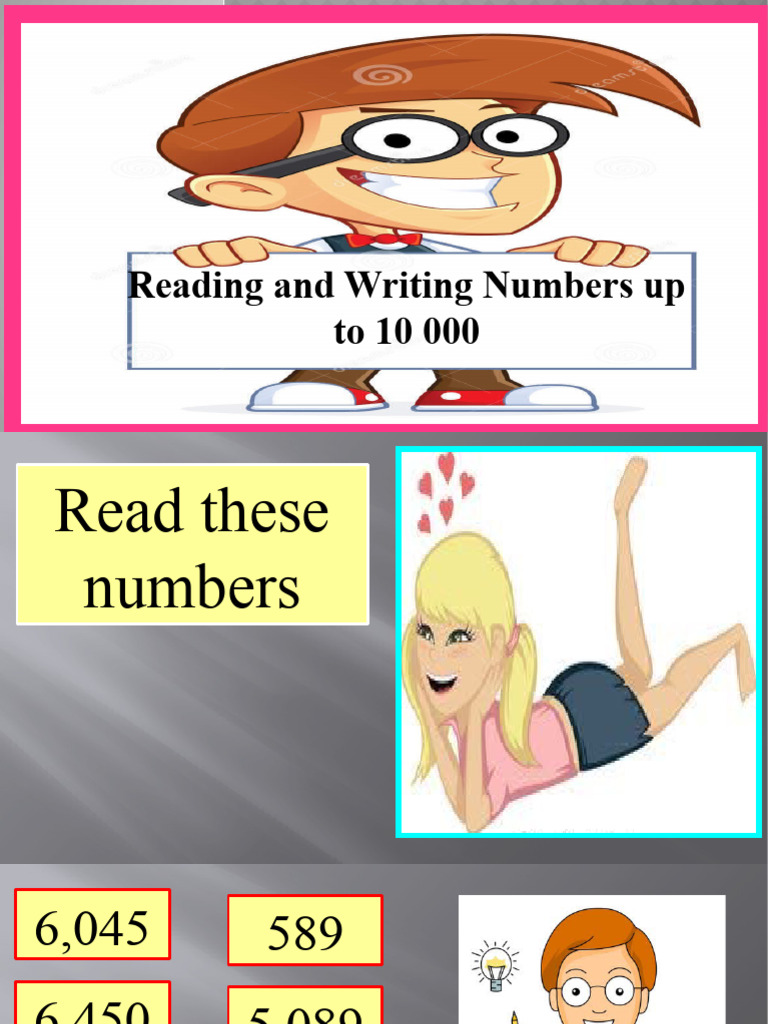 Lesson 4 Day 2 Reading and Writing Numbers Up To 10 000 | PDF | Bonds ...
