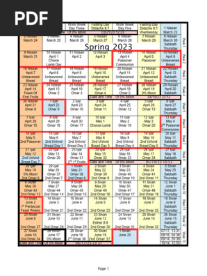 Printable Calendar