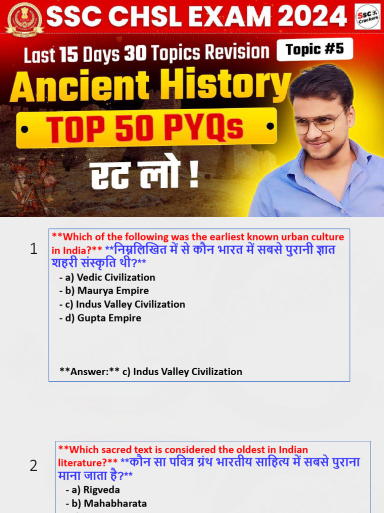 ANCIENT INDIA MULTIPLE CHOICE QUESTIONS visual data 8
