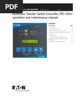 DTSC-200A ATS Controller Operation Manual | PDF | Ac Power | Relay