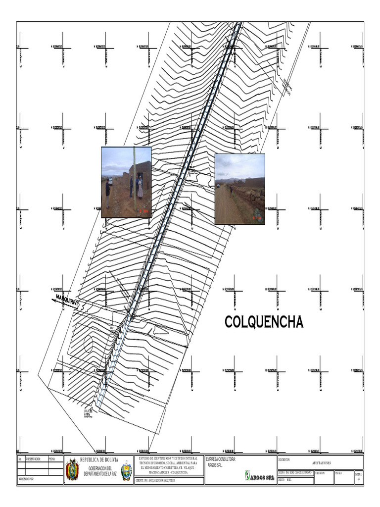 Estudio Integral para Mejoramiento Carretera Colquencha | PDF